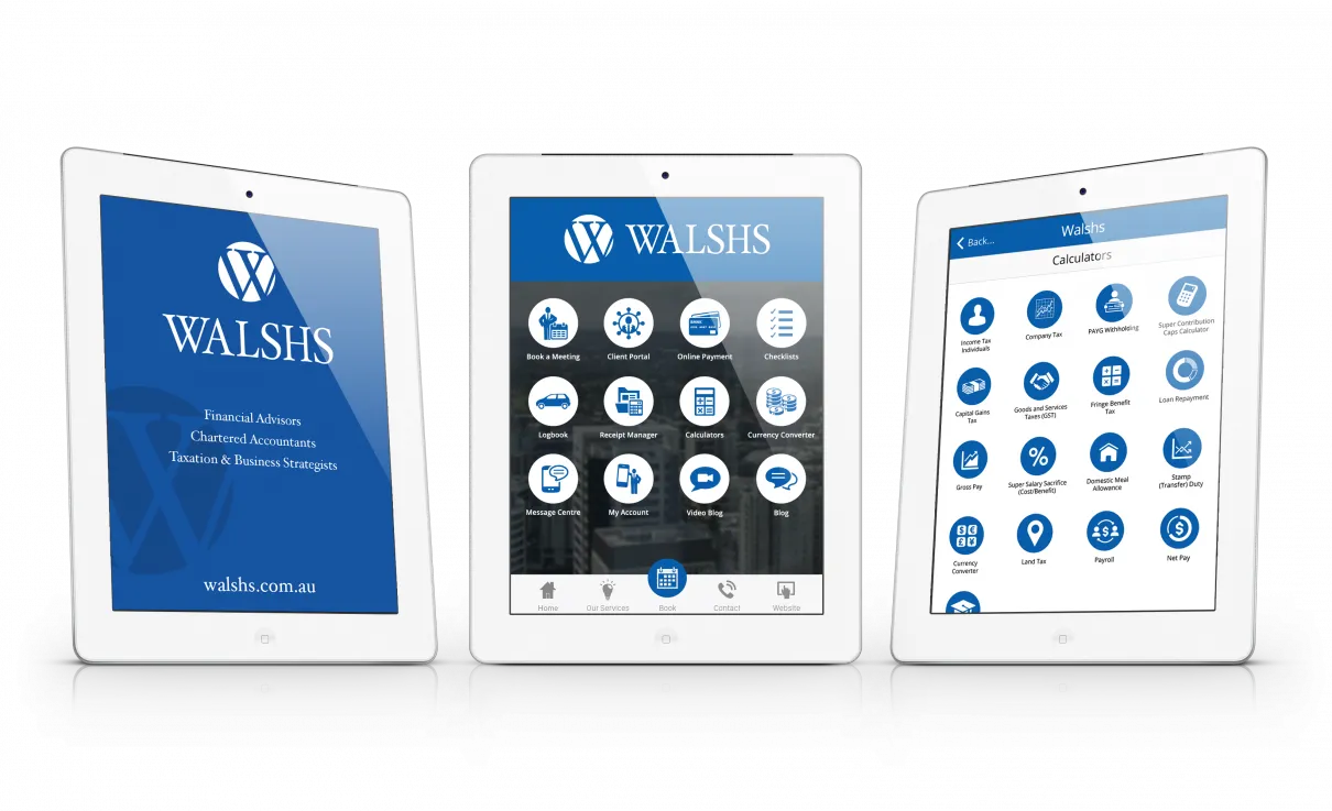 Walshs has launched a new app