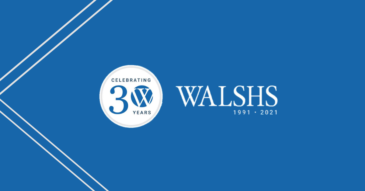 Walshs 30th anniversary brisbane financal planners