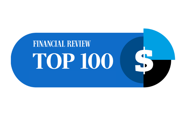 Australian Financial Review Top 100 Seal