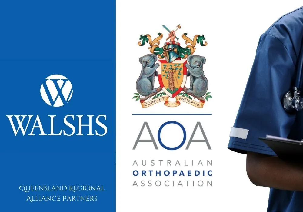 Walshs is Proud to Support AOA Queensland as a Regional Alliance Partner Walshs is Proud to Support AOA Queensland as a Regional Alliance Partner