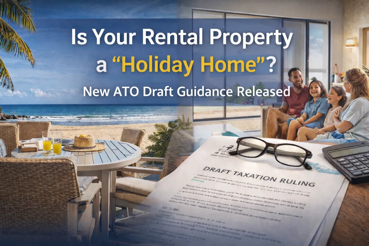 Is Your Rental Property a “Holiday Home”? New ATO Tax Rules on Rental Property Deductions